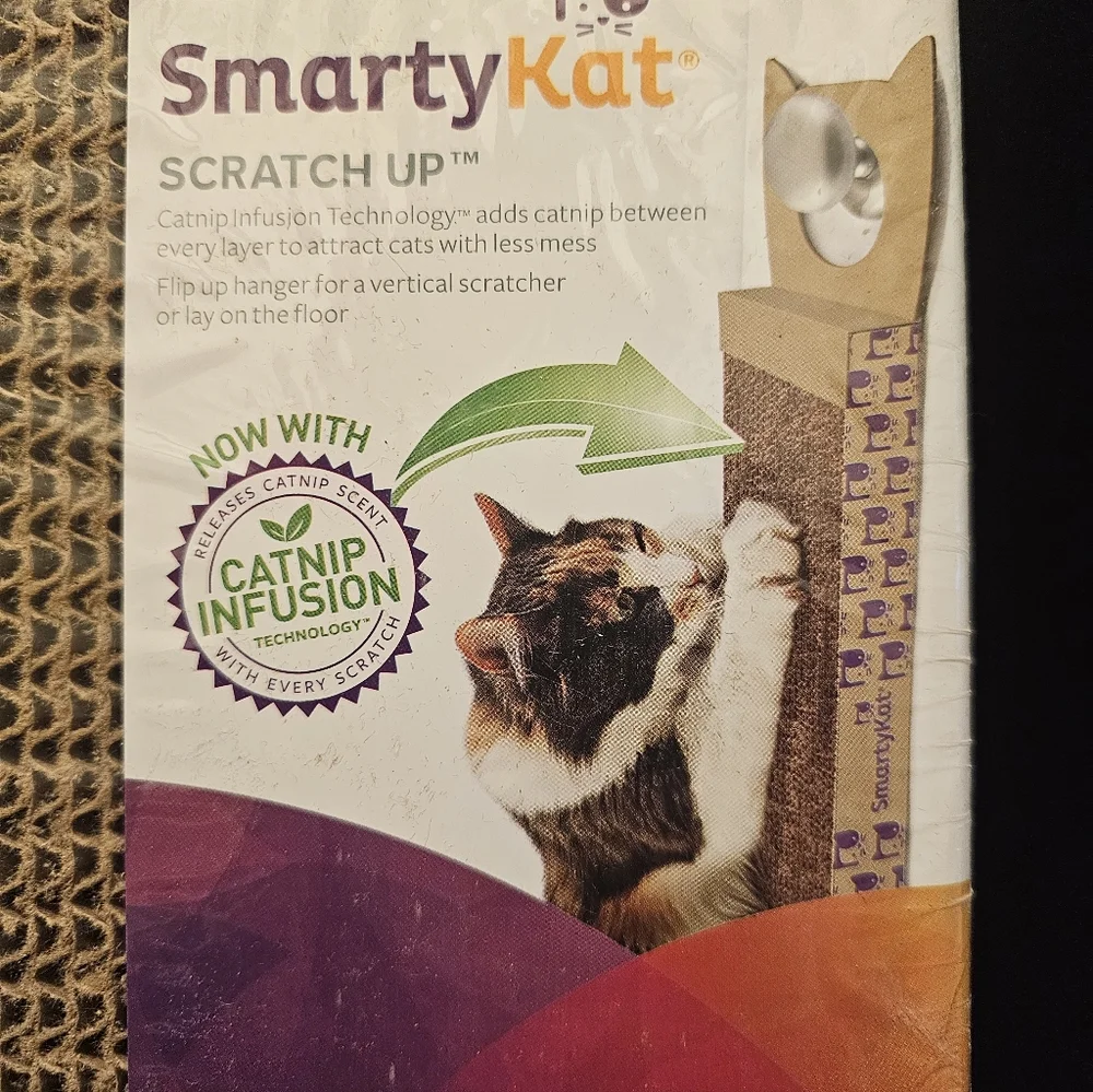 Scratch Up Cat Scratcher - Brown